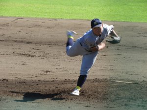 太田投手の快投で東農大三打線をシャットアウト！